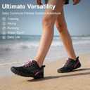 Hike Barefoot Shoes Women, Wide Toe Box Zero Drop Grounded Footwear, Minimalist Cross-Trainer Sneakers for Hiking, Running, Water Sports & Traveling