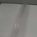 Sliding Shower Door Bottom Seal, 2 PCS 3/8" x 36" Polycarbonate Sliding Door Sweep for 3/8Inch Glass, Frameless Glass Shower Door Seal Strip Stop Leaks and Create a Water Barrier