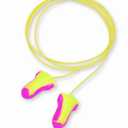 Howard Leight by Honeywell Laser Lite High Visibility Disposable Foam Earplugs, 100-Pairs, Pink/Yellow, LL-30