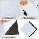 Spiareal 48 Pieces Peel and Stick Floor Tiles Vinyl Flooring 12 x 12 Inch Stick on Floor Tile Self Adhesive Waterproof DIY for Bathroom Kitchen Bedroom Living Room(Plaid)