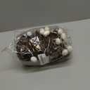 LWINGFLYER Artificial Birds Nest with Eggs 4 Sets Large Decorative Rattan Birds Nest 4.7Inch for Spring Christmas Tree Ornaments Easter Decor Crafts Patio Garden Home Decor