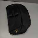 Spacious Nylon Crossbody Bag Bum Bag Handbags Wallets Purses Trendy Shoulder Bag for Women (Black)