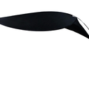 65" office cubicle desk shade,designed for light sensitive workers,idea for office cubicles and desk canopy,block overhead light Black（patent is on the way