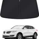KUST Windshield Sun Shade for 20092016 Lincoln MKS Window Accessories Shade Sun Cover Foldable Block UV Rays Keep Car Cooler