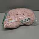 PRETTYGARDEN Women's 2024 Summer Mini Dress Short Sleeve V Neck A Line Hollow Out Lace Ruffle Cute Casual Beach Short Dresses (Pink, X-Large)