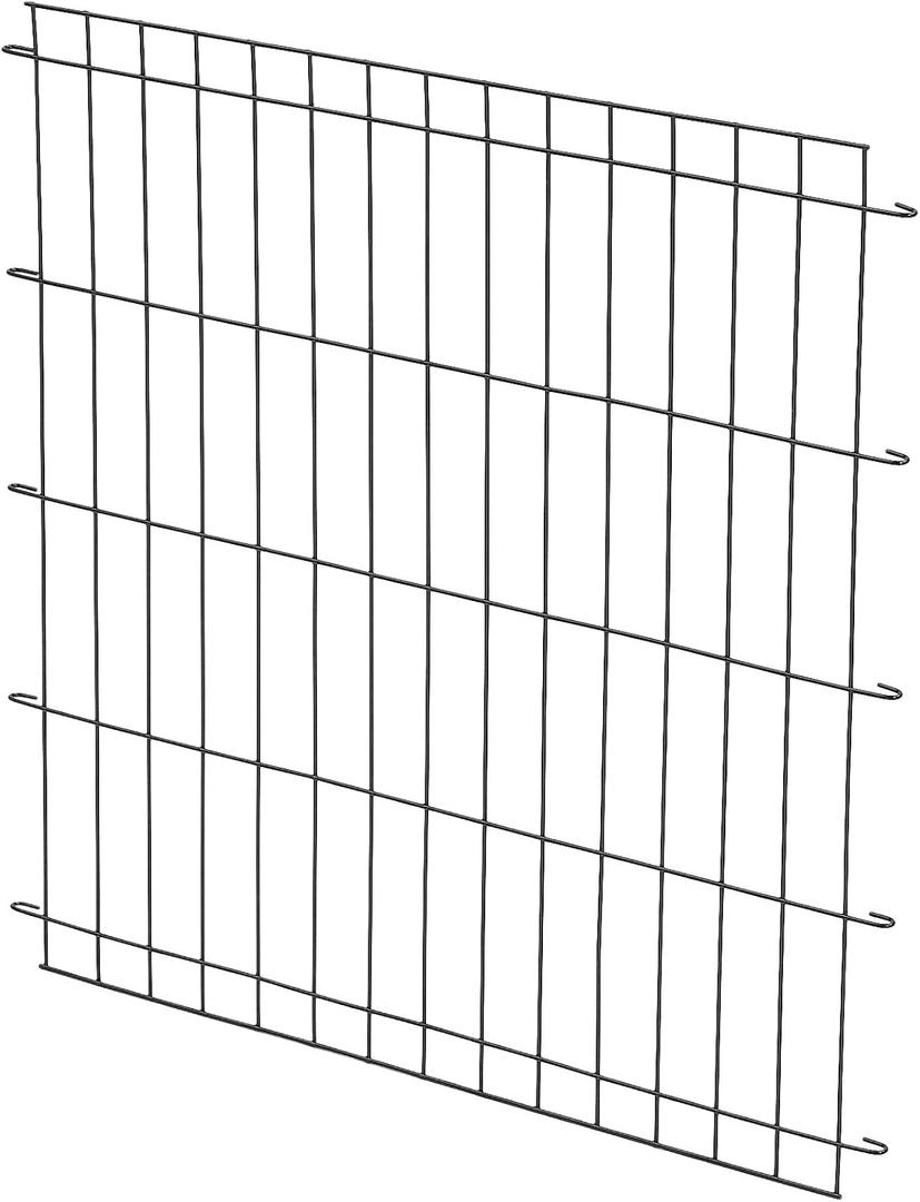 MidWest Homes for Pets Dog Crate Divider Panel for 48-inch Cages, Adjusts Living Space, Fits Midwest Models 1548, 1548DD, 1648, 1648DD, Black E-Coated, 10DP