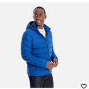 London Fog men's Hooded Puffer Jacket - size XXL - Royal Blue