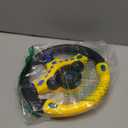 Toy Steering Wheel for Kids with Light and Music,Simulated Driving Toys Gift for Toddlers 3+ (Yellow)