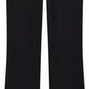 Champion Girls Flared Leggings Cotton-Blend Pull-On Pants with Stretch (Medium, Black)