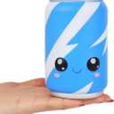 Anboor 4.8" Squishies Toy Blue Can Kawaii Soft Toy Slow Rised Squeeze Food Squishy Stress Relief for Kid Adult Toys