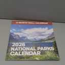 2026 National Parks Wall Calendar | Beautiful Outdoor Nature Landscapes Calendar of US State Parks Scenery for 2026, Great Calendar Stocking Stuffer Gift for Men or Women