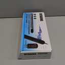 HiTauing Aquarium Heater, 500W Fish Tank Heater with LED Digital Display & 5 Safety Protection, Submersible Aquarium Heater with 2 Suction Cup and 8.2Ft Cord for 75-120 Gallon Fish Tank.