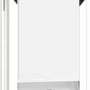 [MAVRICPOWER] Aluminum Extra Large Dog Door with 2 Sliding Lock Panels, XL Dog Door for Door with Adjustable Tunnel, Never Rust Pet Door for Dogs Up to 220 Lbs (White)