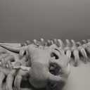 Dinosaur Skeleton Costume3D Spinosaurus Skull Mask Headpiece & Spine Tail for Halloween Cosplay Costume Party