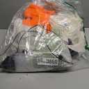 Kesfitt 8FT Halloween Inflatables Decorations Outdoor Ghost Built-in 2 Flame Flashing Projection Light,Blow Up Yard Inflatables with Pumpkin Spider for Outside Halloween Patio Party Garden Decorations