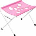 Fur Buddy Dog Bathing Holder, Mufflo Dog Wash, Foldable Dog Bath Holder Sling Shower Chair, Heavy-Duty Pet Bath Stool for Small & Medium Dogs, Home Salon Grooming, Washable Mesh, Restraint，Pink