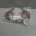 WED5500XW0 WED9150WW1 Dryer Drum Roller Repair Kit Fit for Whirl-pool WED9200SQ1 WED9550WW1 WED8000DW3 GEW9250PW1 WED9470WW1 WED86HEBW0 WGD9200SQ1 WED9050XW0, with Dryer Drum Roller Kit & Idler Pulley