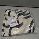 Womens Button Down Shirts Print Boho Blouses Floral Long Lantern Sleeve Top (Beige, L)