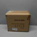 PASAMIC 24" Solar Pathway Lights Outdoor, 8 Pack Bright Garden Light with Auto On/Off, IP65 Solar Lights Outdoor Waterproof, Garden Landscape Lighting for Yard, Patio, Walkway, Driveway (Black, BlackGlass)