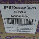 2 x OREO Mini Cookies, Mini CHIPS AHOY! Cookies, RITZ Bits Cheese Crackers, Nutter Butter Bites & Wheat Thins Crackers, Nabisco Cookie & Cracker Variety Pack, 50 Snack Packs, BBD 09/03/2026