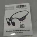 SAMVEK Swimming Headphones IP68 Waterproof, Bone Conduction Headphones MP3 Player Built-in 32G Memory, Bluetooth 5.4 Wireless Headset, Open Earphones Sports Suitable for Running, Cycling, Exercise (Black)