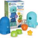 Learning Resources Nesting Space Surprise, Preschool Learning Activities, Fine Motor Skills, Montessori Preschool Toys, Space Toys, Ages 18 Months+, 9 Pieces