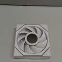 Lian Li UNI Fan TL LCD Wireless 120-Single Pack-2.4 GHz Wireless Signal ARGB Fan-Infinity Mirror-Daisy-Chain -Customizable Lighting Effects-Controller NOT Included & Required - White (12TLLCD1W1W)