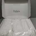 Delara King Size Organic Wool Comforters Duvet Insert, Ultra-Soft GOTS Certified 100% Organic Cotton Shell All Season Merino Wool Comforters Hotel Collection Comforter, 300 GSM All Season Warmth (King(108"X92"))