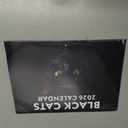 Black Cat Calendar 2026 Wall Black Cats Gifts For Cat Lovers Monthly Calender 12 Month | American Made In The USA