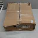 8-16 Inch Widespread Bathroom Faucet 2 Handles Gold Commercial Sink Touch Faucets 3 Pieces Vanity Restroom Lavatory 360 Degree Rotating Faucet with Pop Up Drain Assembly,Gold - L