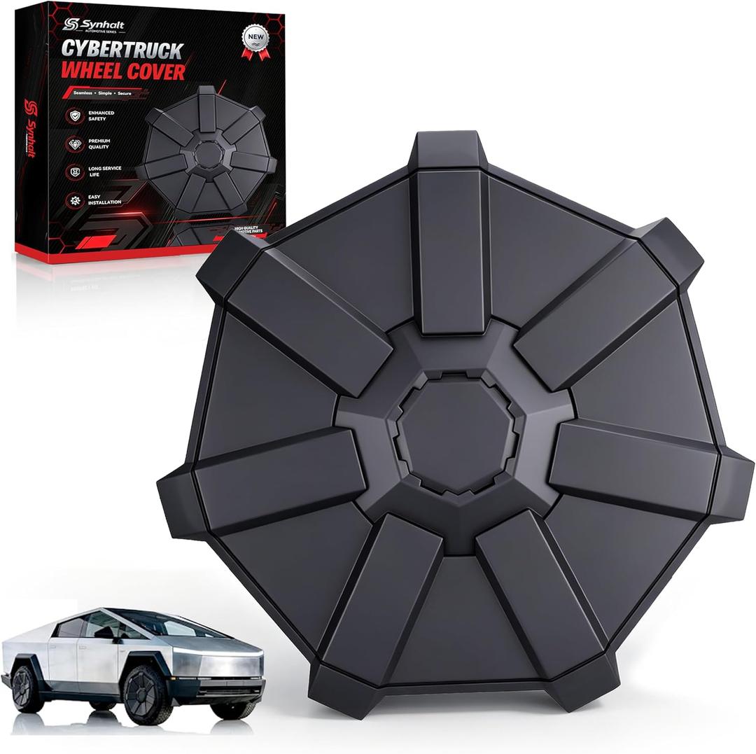 20" Cyber Wheel Cover Replacement for 2024-2025 Tesla Cybertruck, 1 Pack