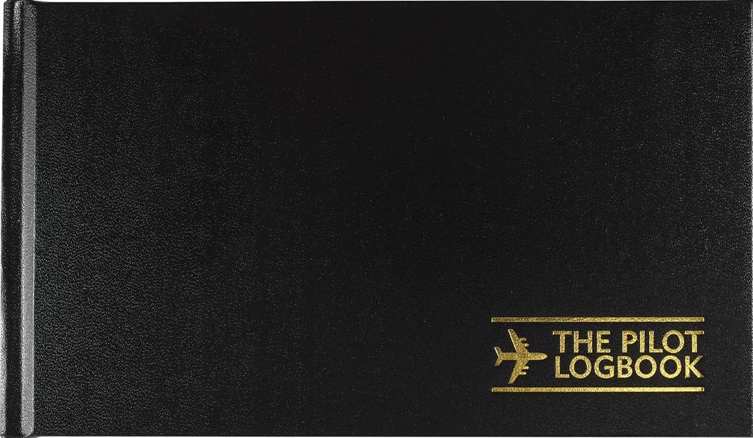 Pilot Log Book, Hardcover