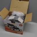 MIHANI Solar Flood Lights Outdoor, 2500LM Motion Sensor Security Lights with 270 Wide Angle, IP67 Waterproof, 3 Heads Solar Outdoor Lights for Patio, Yard, House, Garage (Non-Remote, 2 Pack)