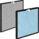 HSP001 Replacement Filter Compatible with HSP001 Air Cleaner Purifier,4 in 2 filters with Main Filter, Activated Carbon filters, 1 Pack