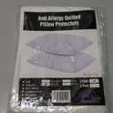UNILIBRA 2 Pack Waterproof Pillow Protector Quilted Queen Size(21"X30") (Queen Pillow Protector)