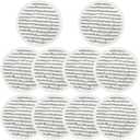 10 Pack S7001 Pads Replacement Steam Mop Pads for Shark S7001 S8201 S7000AMZ S8001 S7000 S7001TGT S7201 S7005 S7020 Series Steam Mop Pads Steam & Scrub All-in-One Scrubbing Mop Pads Part #: XKITP7000