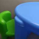Little Tikes Bright 'n Bold Table & Chairs, Green/Blue, 24 x 24 x 18