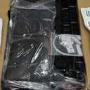 Mavivegue Book Shelf, 12 Cube Storage Organizer, DIY Bookcase, Metal Bookshelf,Tall Book case for Bedroom, Living Room,Office,Closet, Black Cubicle Rack