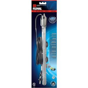 Fluval M 200-Watt Submersible Aquarium Heater  High-Performance, Compact Heating with Mirror Technology for Fresh & Saltwater Tanks (M200)