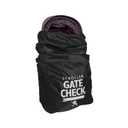 J.L. Childress Gate Check Bag for Single & Double Strollers - Stroller Bag for Airplane - Large Stroller Travel Bag for Airplane - Air Travel Stroller Bag - Black (One Size)