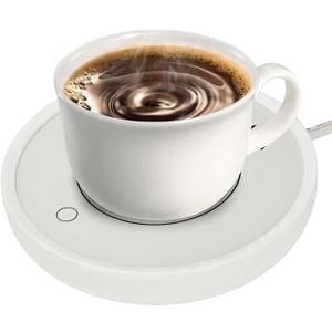 ASAMASA Smart Coffee Mug Warmer, Candle WarmerWith Gravity Switch Auto Shut-On/Off, Keep the Drink at a Pleasant Temperature, Safely and Evenly Release the Aroma Without a Flame