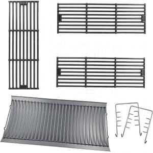 Grill Grates and Ash Pan with Hanger Kits Replacement Parts for Char Griller 1324, 1329, 2727, 2929, 1224, 2828, E1224, 200048, 1321, 2222, 2121 Charcoal Grill, Grill Parts for Charbroil 17302056