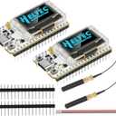 LoRa V3 ESP32 LoRa V3 Development Board, SX1262 ESP32 V3 Dual-core OLED Type C WI-FI Kit OLED Display ESP32 Module CP2012 863-928 MHz for IOT Meshtastic Arduin0, 2-Pack