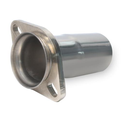 Elifecenter ID 2.5" to ID 3" Stainless Steel Exhaust Adapter w/Flange Ugrade Replace #41726