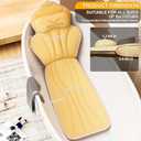 Pesipers Ergonomic Full Body Bath Pillow for Bathtub, 3.9 inch Thickened Luxury Tub Pillows for Back Support and Headrest Neck, Soft 5D Air Mesh Cushion & Mat, Bathtub Accessories Spa Gifts for Women