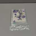 Nuanchu Dried Pressed Flowers for Crafts Resin Pressed Flowers Bulk Purple Dried Wildflowers Leave Natural with Tweezer DIY Christmas Crafts Supplies for Resin Mold Scrapbooking Nail Soap Making (Trend Color)