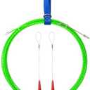 Fish Tape Wire Puller Through Wall Wire Threader Fish plus Fish Cable Fastener with Steel rope 49FT(15M)