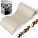 YAFLC Self Adhesive Leather Repair Tape Kit, 4"x 63" Leather Repair Patch for Furniture, Leather Repair Patch for Car seat, Sofas, Couch, Boat Seat Apricot