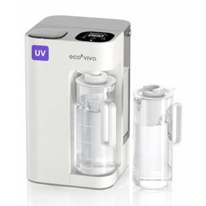 Mate 3 UV Countertop Reverse Osmosis Water Filter with 2 Auto-Fill Pitchers