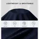 Pudolla Mens Joggers with Zipper Pockets Lightweight Sweatpants Workout Athletic Pants for Gym Running Golf (Medium, Iron Blue)